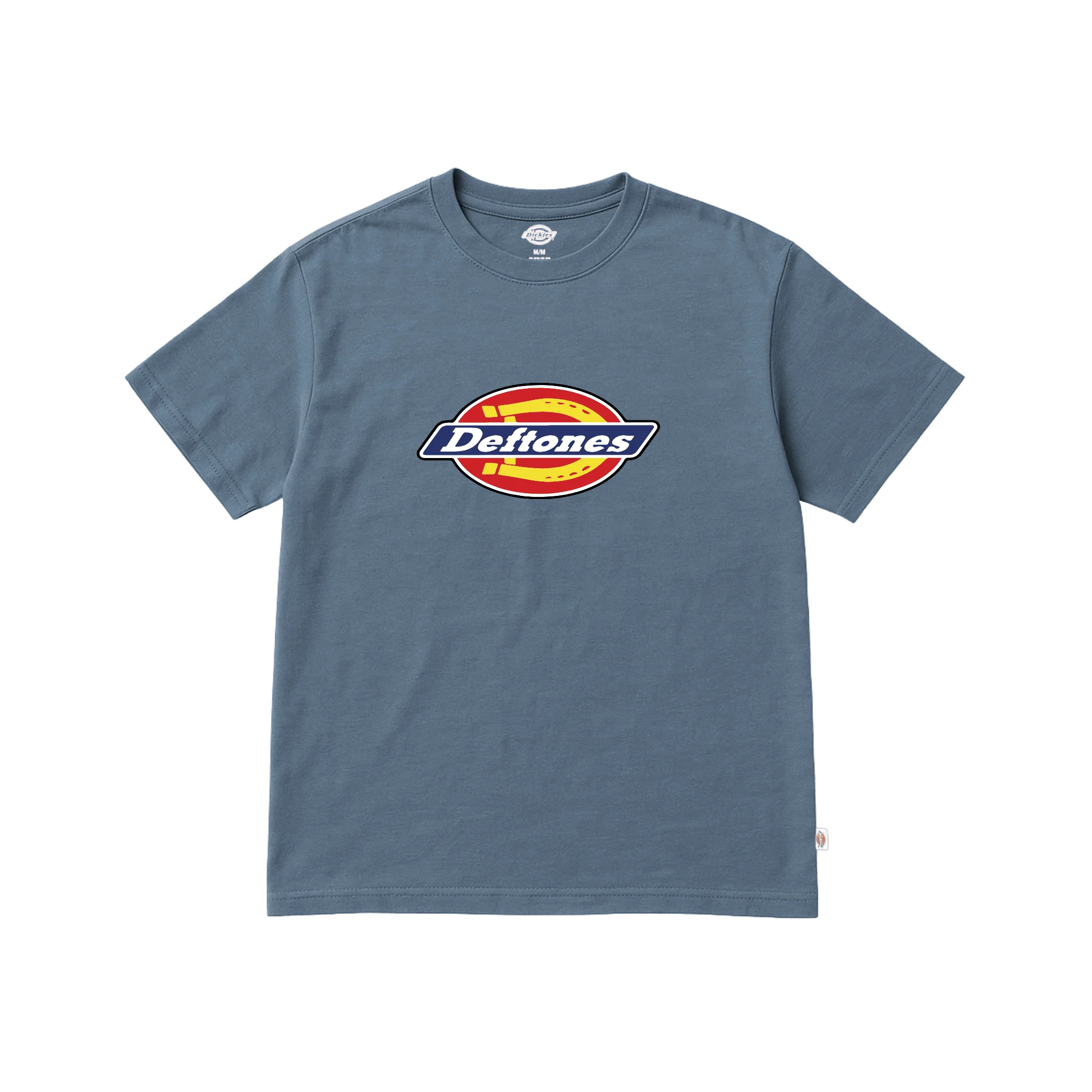 deftones x dickies blue t-shirt